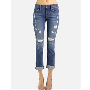 JAMES JEANS slouchy fit boyfriend jeans